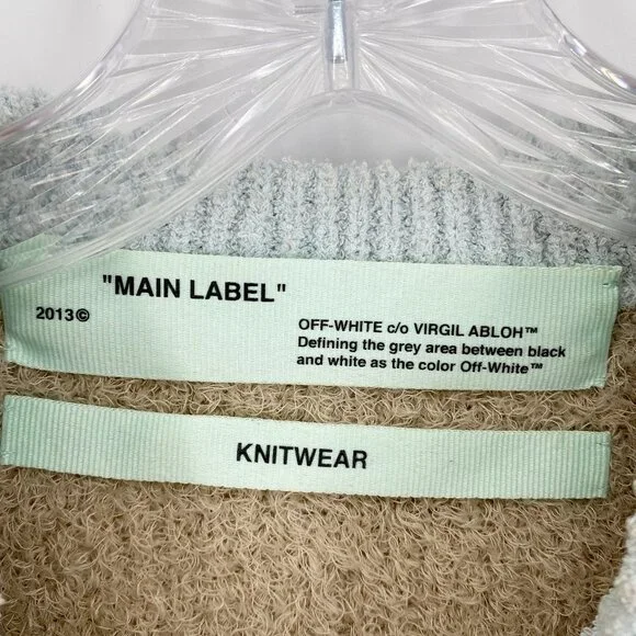 Off-white X The Webster Exclusive Knit Tee Neutral